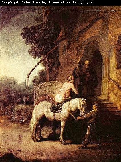 Rembrandt van rijn The Good Samaritan